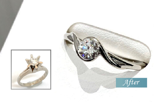 婚約指輪のダイヤをリフォーム