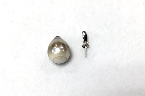 真珠ペンダント修理